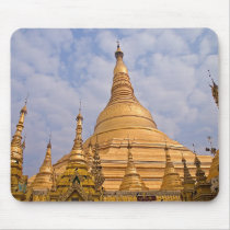 Shwedagon Paya Mousepad by SabineSt Shwedagon Paya Mousepad