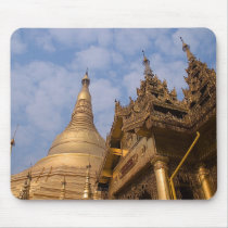 Shwedagon Paya Mousepad by SabineSt Shwedagon Paya Mousepad