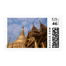 Shwedagon Paya • Stamp by SabineSt Shwedagon Paya • Stamp