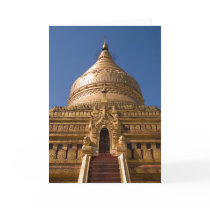 Shwezigon Paya • Greeting Card