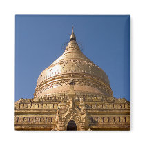 Shwezigon Paya Magnet by SabineSt Shwezigon Paya Magnet