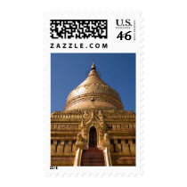 Shwezigon Paya • Stamp by SabineSt Shwezigon Paya • Stamp