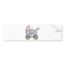 Shy Baby Bumper Sticker