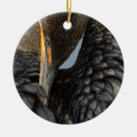 shy cormorant christmas tree ornaments