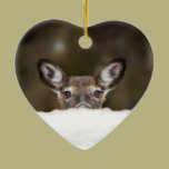 Shy deer - ornament ornaments