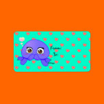 Shy Jellyfish labels