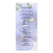 Shy Pansy Couple Couple Save the Date rack cards