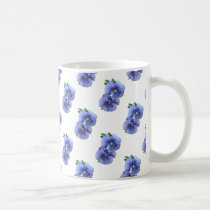 Shy Pansy Couple mugs