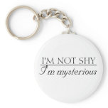 Shy Person's Keychain