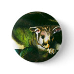 Shy Possum Pin