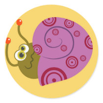 Shy Snail stickers