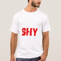 Shy t-shirts