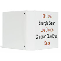 Si Usas Energia Solar Los Chicos Creeran Que Eres Vinyl Binders