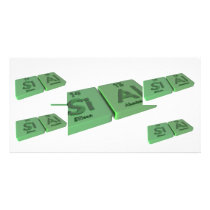 Sial  as Si Silicon and Al Aluminium Photo Cards