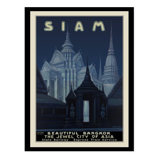 Siam Beautiful Bangkok Post Cards