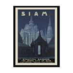 bangkok, siam, thailand, vintage, travel