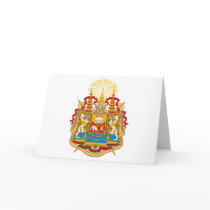 Siam Coat of Arms Greeting Card