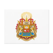 Siam Coat of Arms Postcard