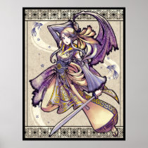 Siamese Blade Dance Poster Print posters