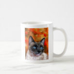 Siamese Cat Art Fire and Ice painting Coffee Mugs