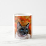 Siamese Cat Art Fire and Ice painting Coffee Mugs