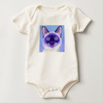 Siamese Cat Baby Shirt