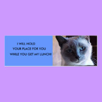 Siamese Cat Bookmark business cards