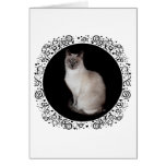 Siamese Cat Card