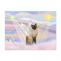 Siamese Cat - Clouds Postcards