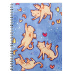 Siamese Cat Fairy Art, Personalized Notebook