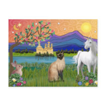 Siamese Cat - Fantasy Land Post Cards