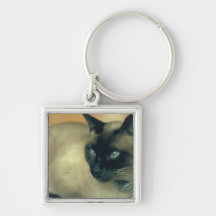 Siamese Cat Key Chains