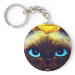 SIAMESE CAT KEYCHAIN