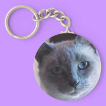 Siamese Cat keychain