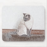 Siamese Cat Mousepad