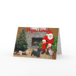 Siamese Cat & Scottie Christmas cards