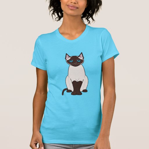 Siamese Cat TShirt Zazzle