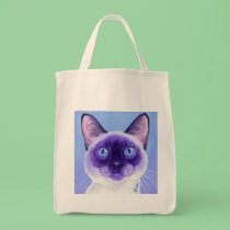 Siamese Cat Tote Bag bags
