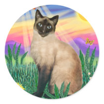 Siamese Cat - Twilght Sticker
