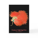 Siamese Fighting Fish Greeting Card