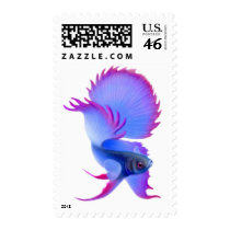 Siamese Fighting Fish Postage