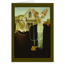 Siamese Gothic cards