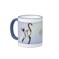 Siamese Kitty Mug mugs