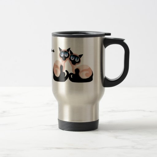 Siamese Love Coffee Mugs