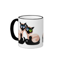 Siamese Love Coffee Mug