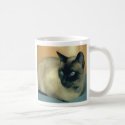 Siamese Mug by animaltees Siamese Mug