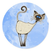 siamese stickers by cfkaatje siamese stickers