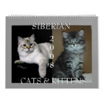 Siberian Cats Calendar 2009