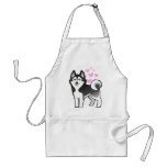 Siberian Husky / Alaskan Malamute Love Aprons