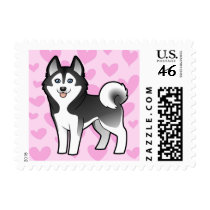 Siberian Husky / Alaskan Malamute Love Postage
